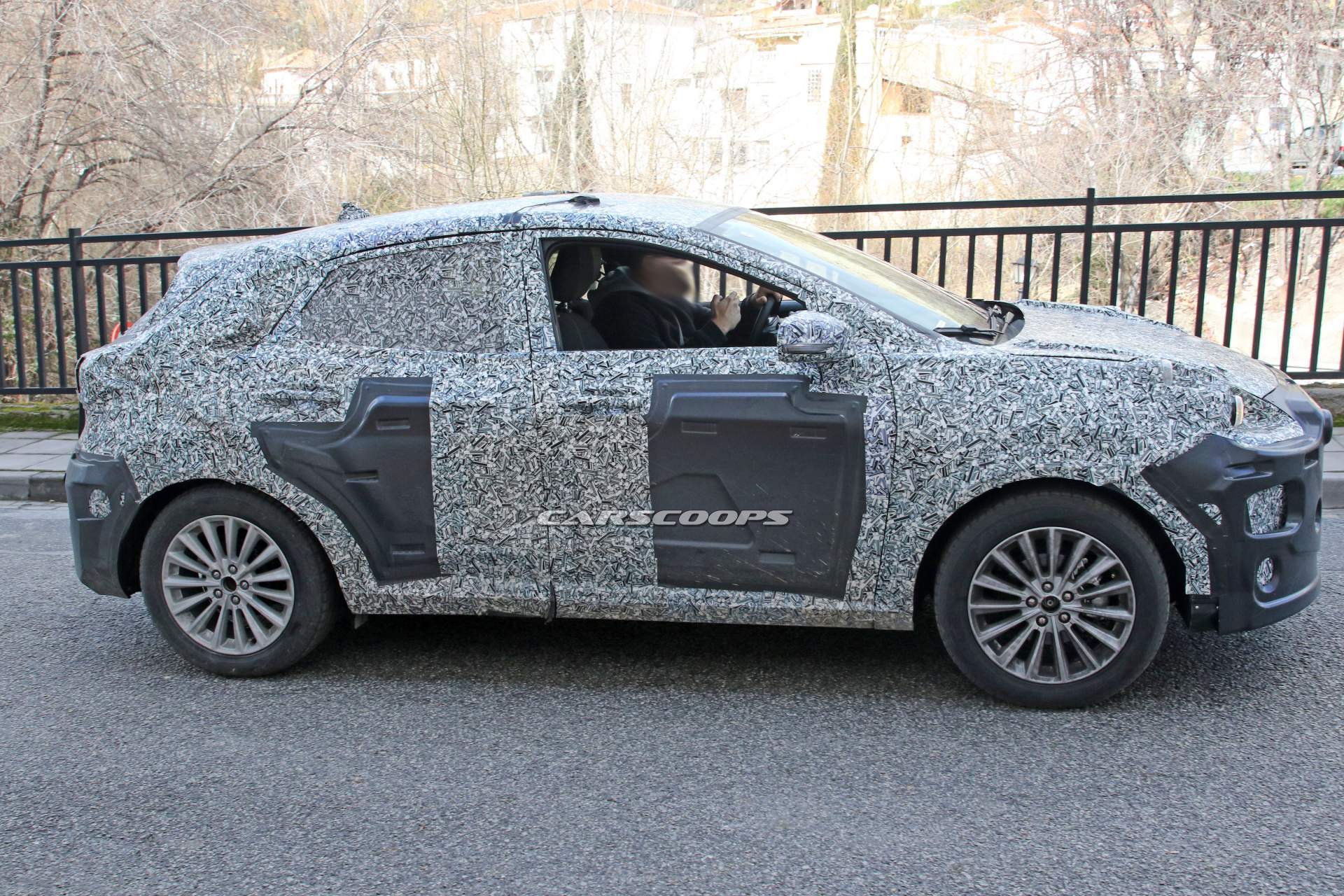 2020 Ford Fiesta-based SUV spy shots 37 Ford Fiesta-Based SUV EcoSport Replacement Spied Near The Arctic Circle