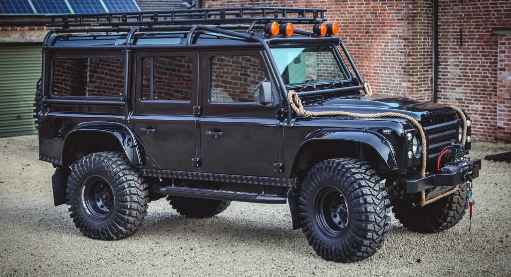 Be Like 007 In This $60,000 Land Rover Defender ‘Spectre’ Replica