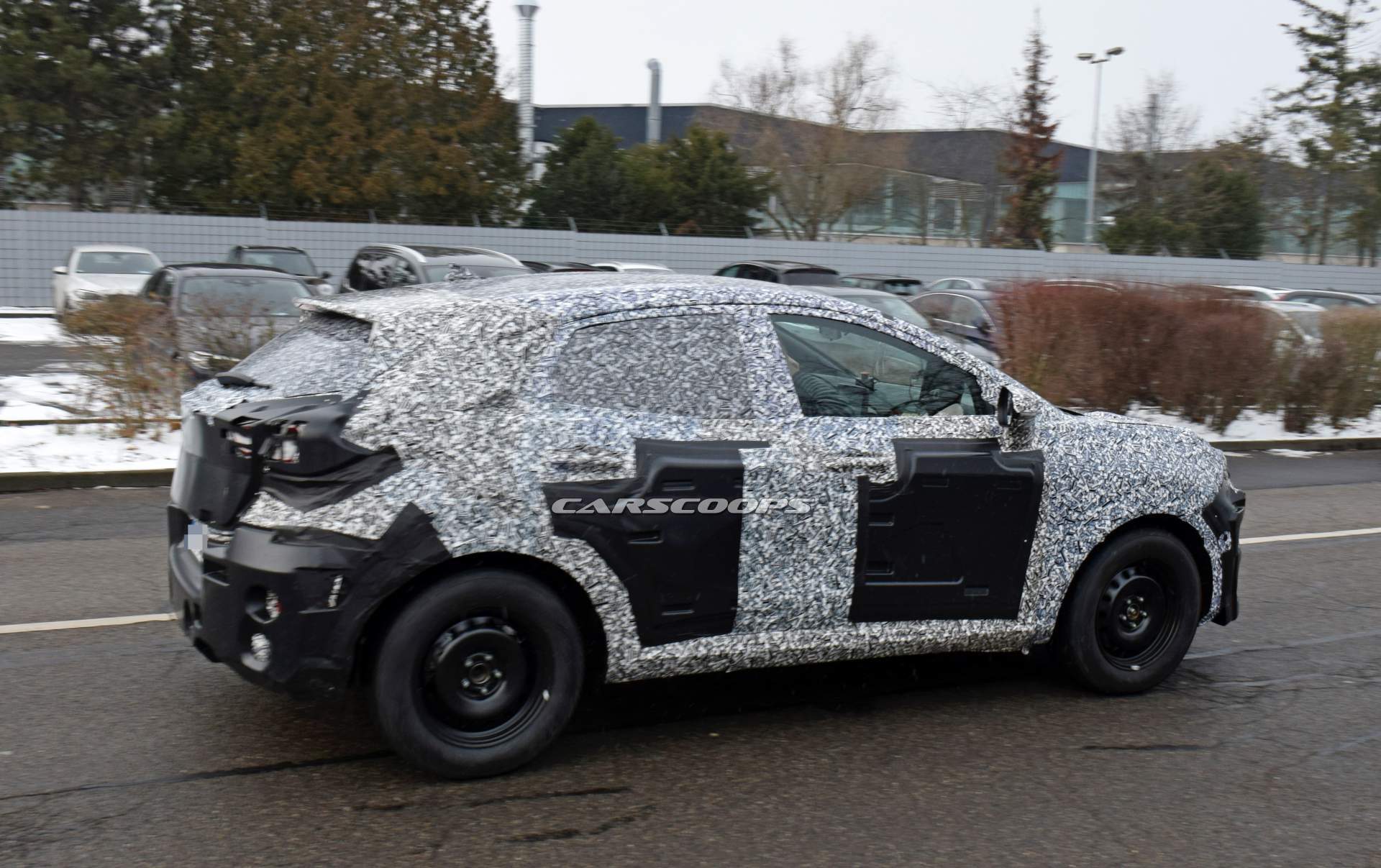 2020 Ford Fiesta-based SUV spy shots 28 Ford Fiesta-Based SUV EcoSport Replacement Spied Near The Arctic Circle
