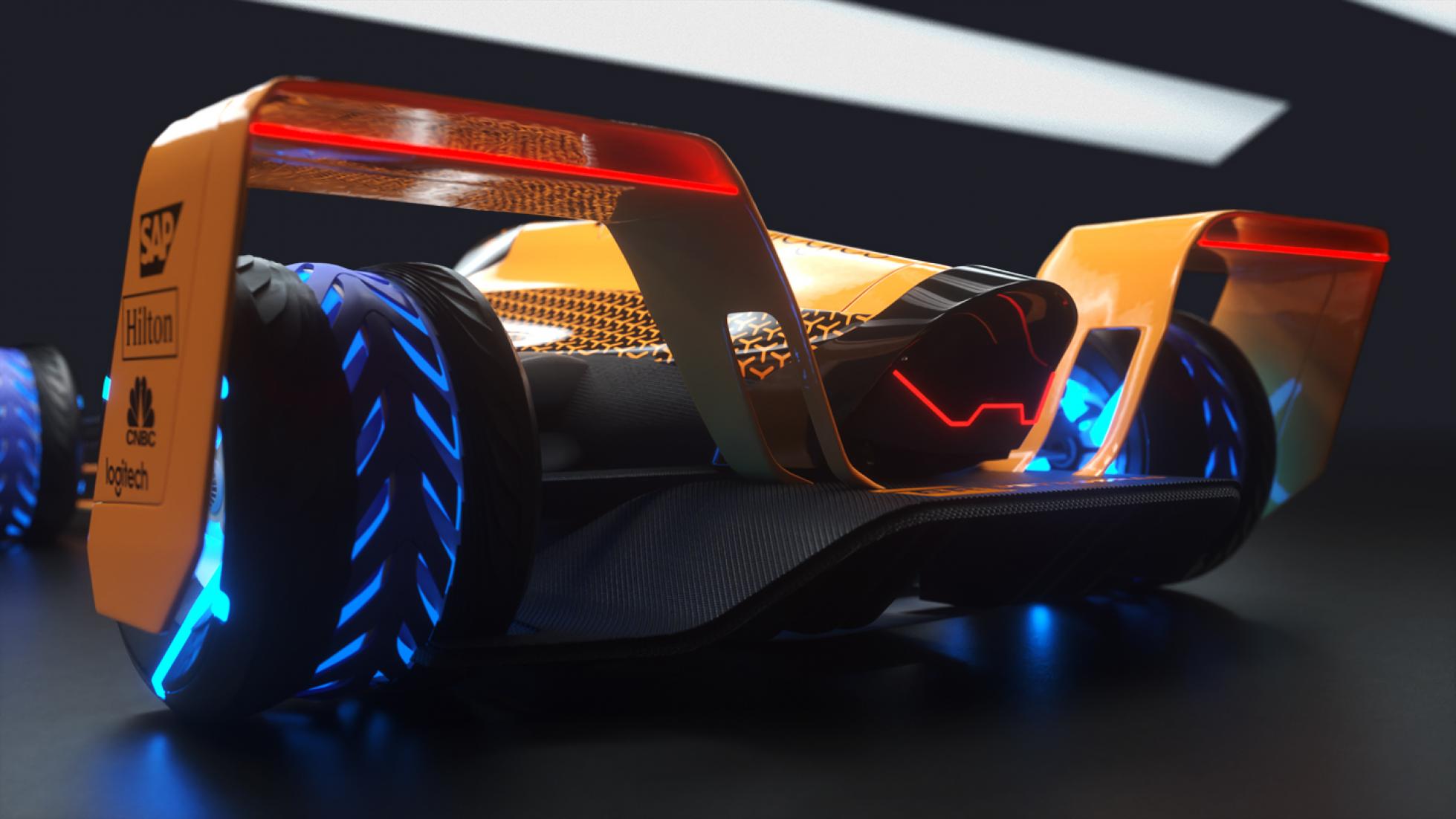 McLaren-2050-Formula-1-Car-5 McLaren Imagines A 2050 Formula 1 Car That Hits 300 MPH