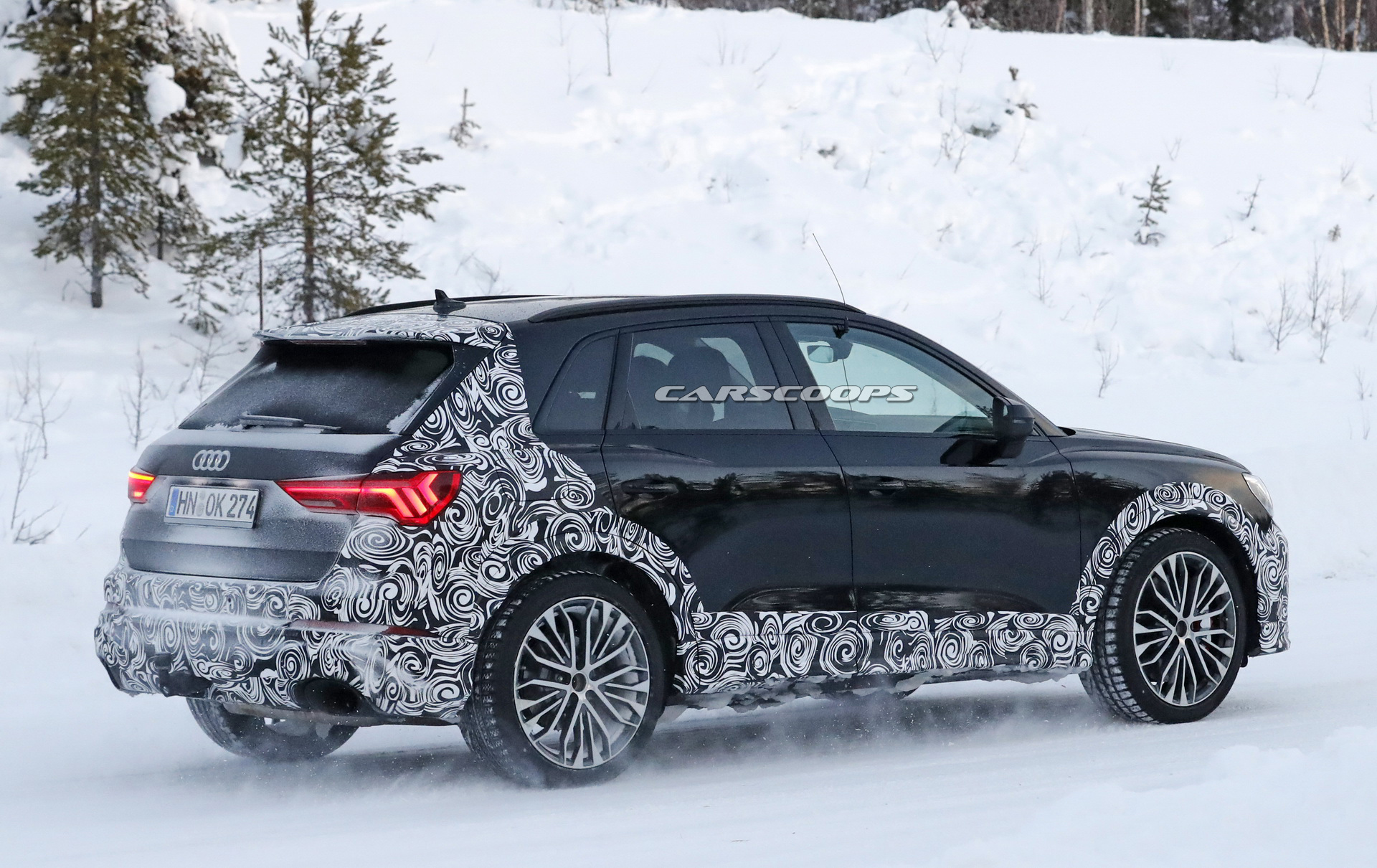 2020 audi rs q3 spied cold weather testing 9 2020 Audi RS Q3’s Path To Segment Crown Comes With Loads Of Power