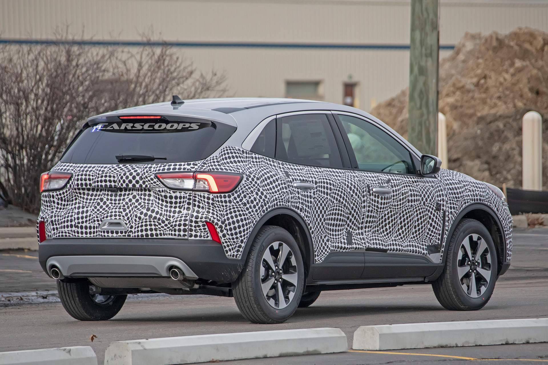 2020 Ford Escape:Kuga spy shots 11 2020 Ford Escape To Have Three Engines, Including A Three-Cylinder