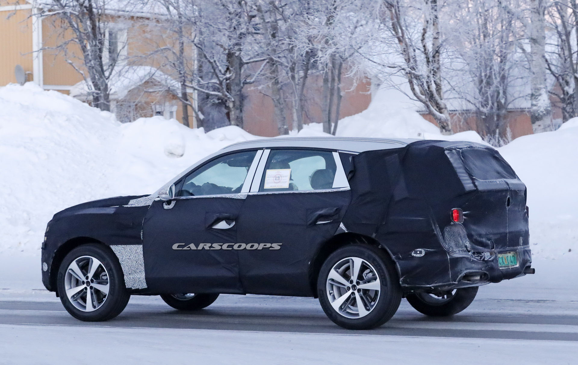 Genesis GV80 3 2020 Genesis GV80 Luxury SUV Filmed Testing, See First Interior Photos Too (Update)