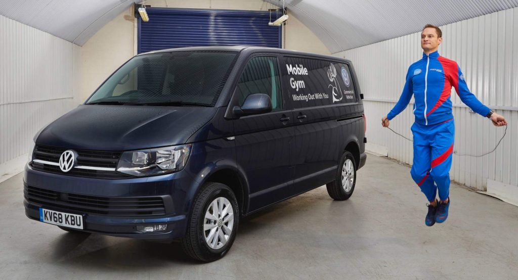  VW Turns Transporter Into A Mobile Gym And You Can Do It Too