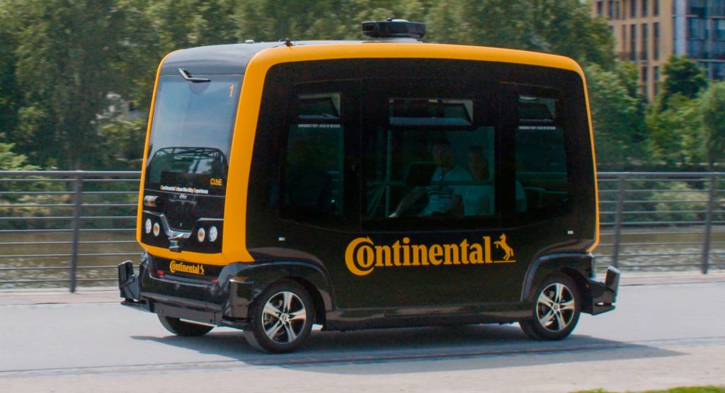 Continental Envisions Delivery Robots And Autonomous Shuttles