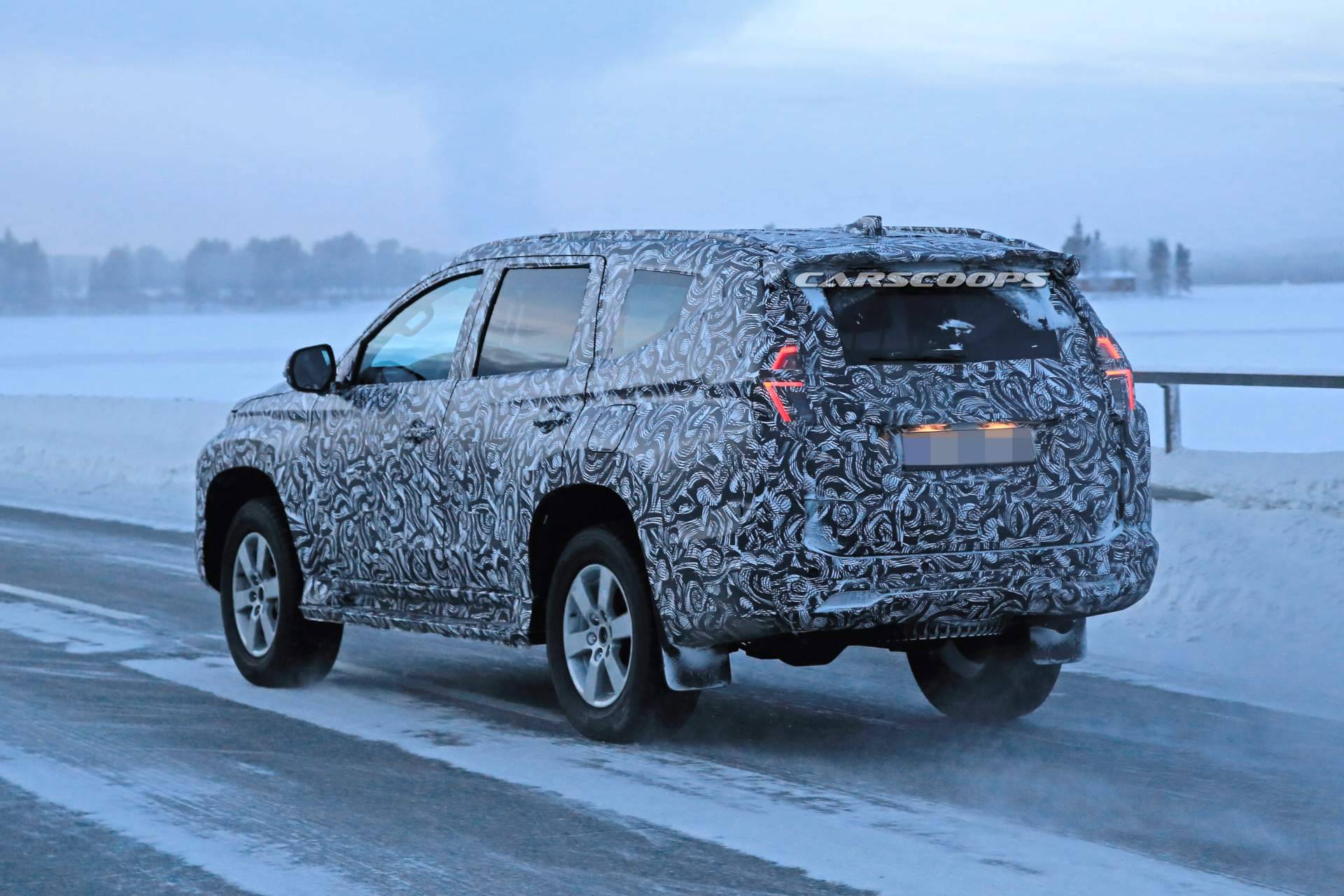 2020 Mitsubishi Pajero Sport facelift spy shots 9 2020 Mitsubishi Pajero Sport Shows Updated Face Ahead Of July 25 Reveal