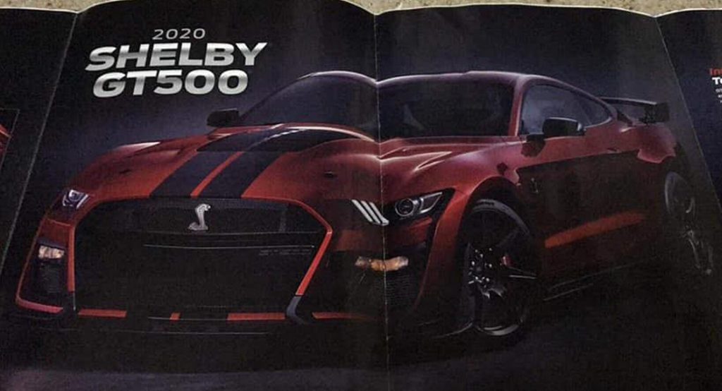 2020 Ford Mustang Shelby Gt500 Leaks With Supercharged 5 2l