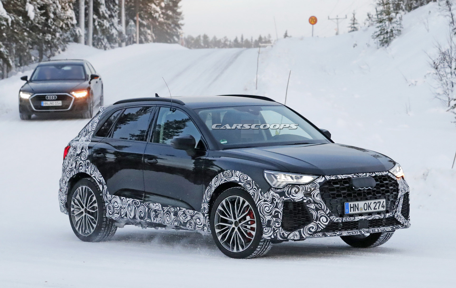 2020 audi rs q3 spied cold weather testing 4 2020 Audi RS Q3’s Path To Segment Crown Comes With Loads Of Power