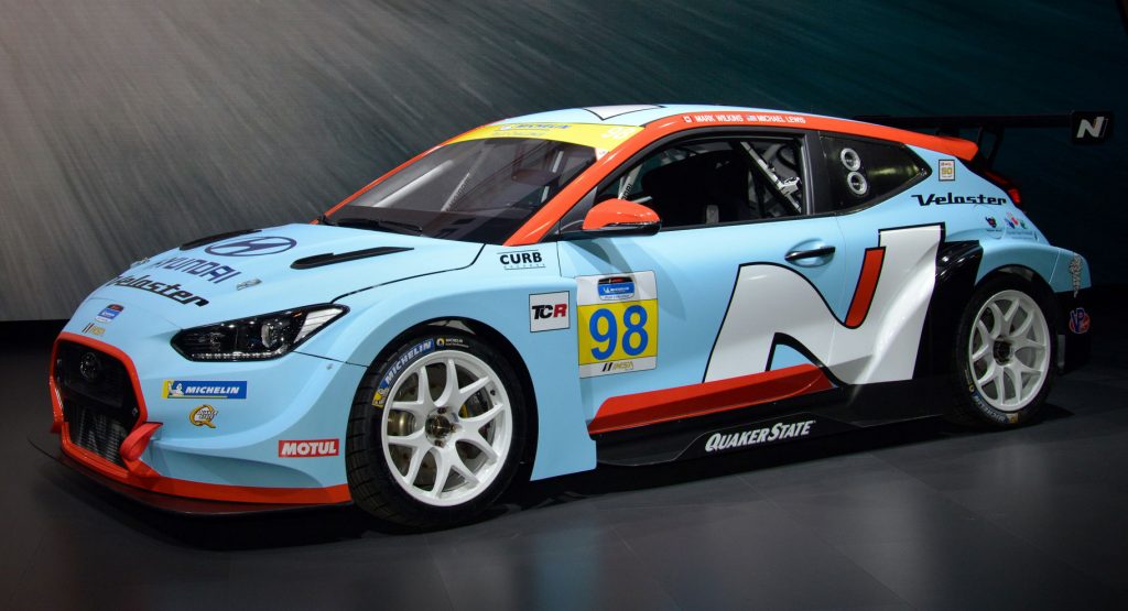  Hyundai Gives Veloster N TCR Racing Pedigree With 350 Horses
