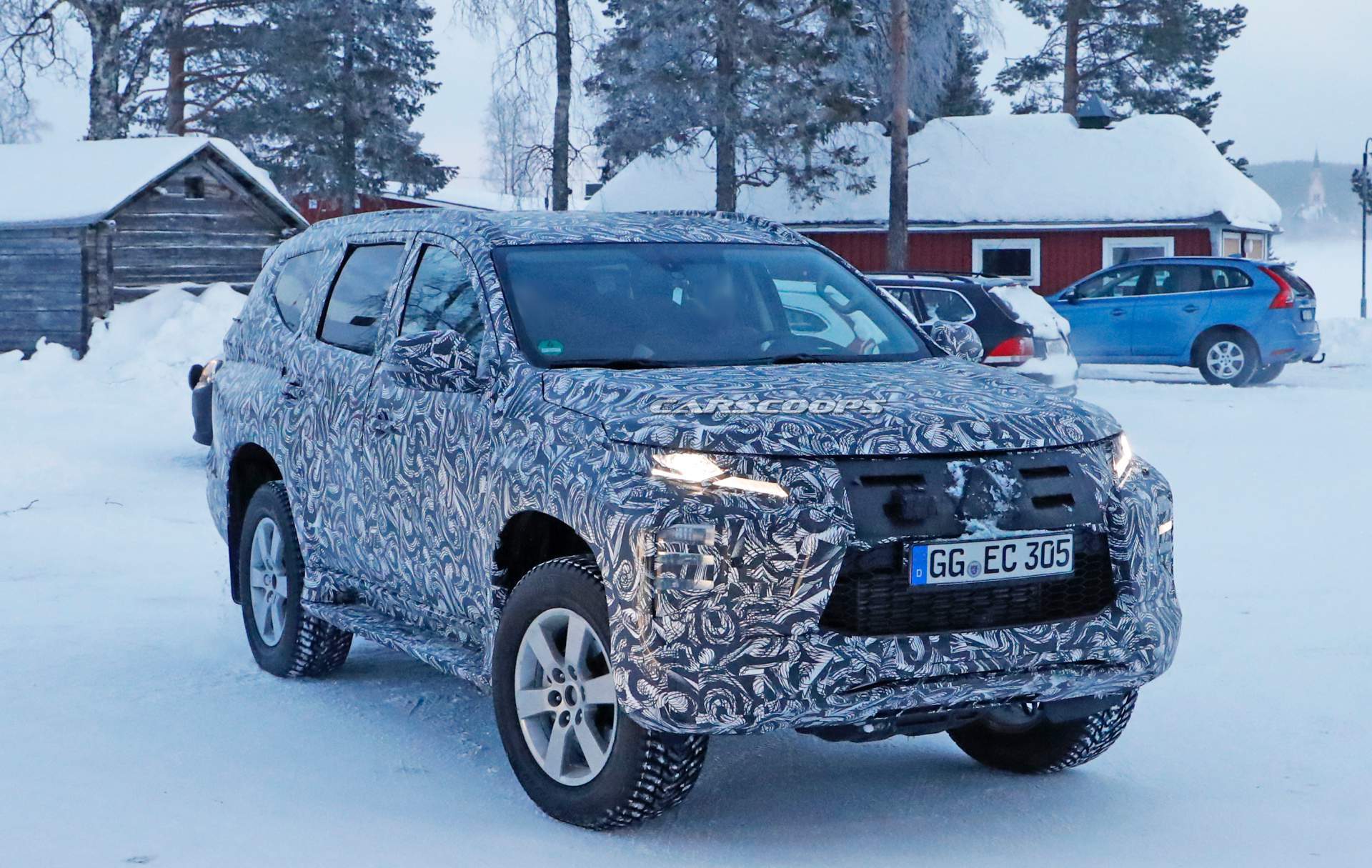 2020 Mitsubishi Pajero Sport facelift spy shots 17 2020 Mitsubishi Pajero Sport Shows Updated Face Ahead Of July 25 Reveal