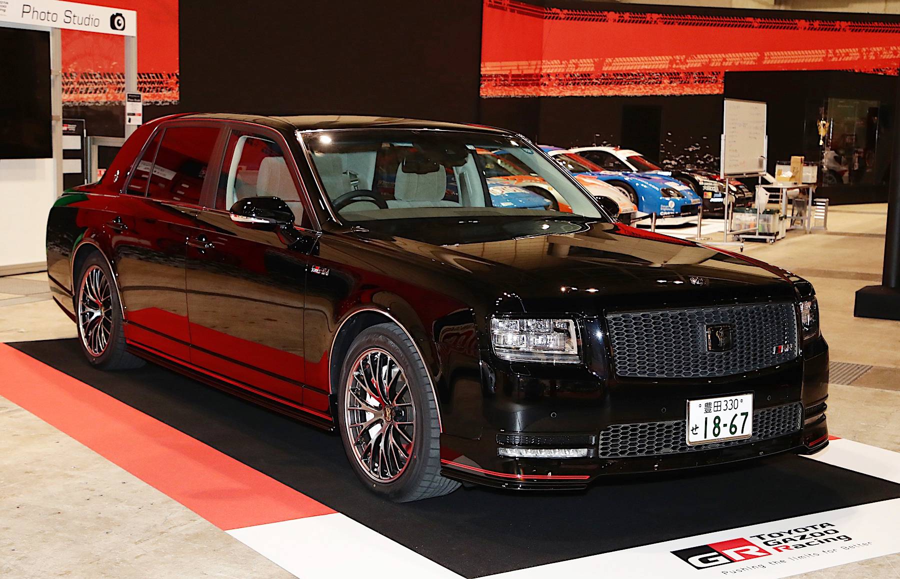 Toyota Century GRMN in black 4 There’s Also A Black Toyota Century GRMN – And It’s Even Cooler