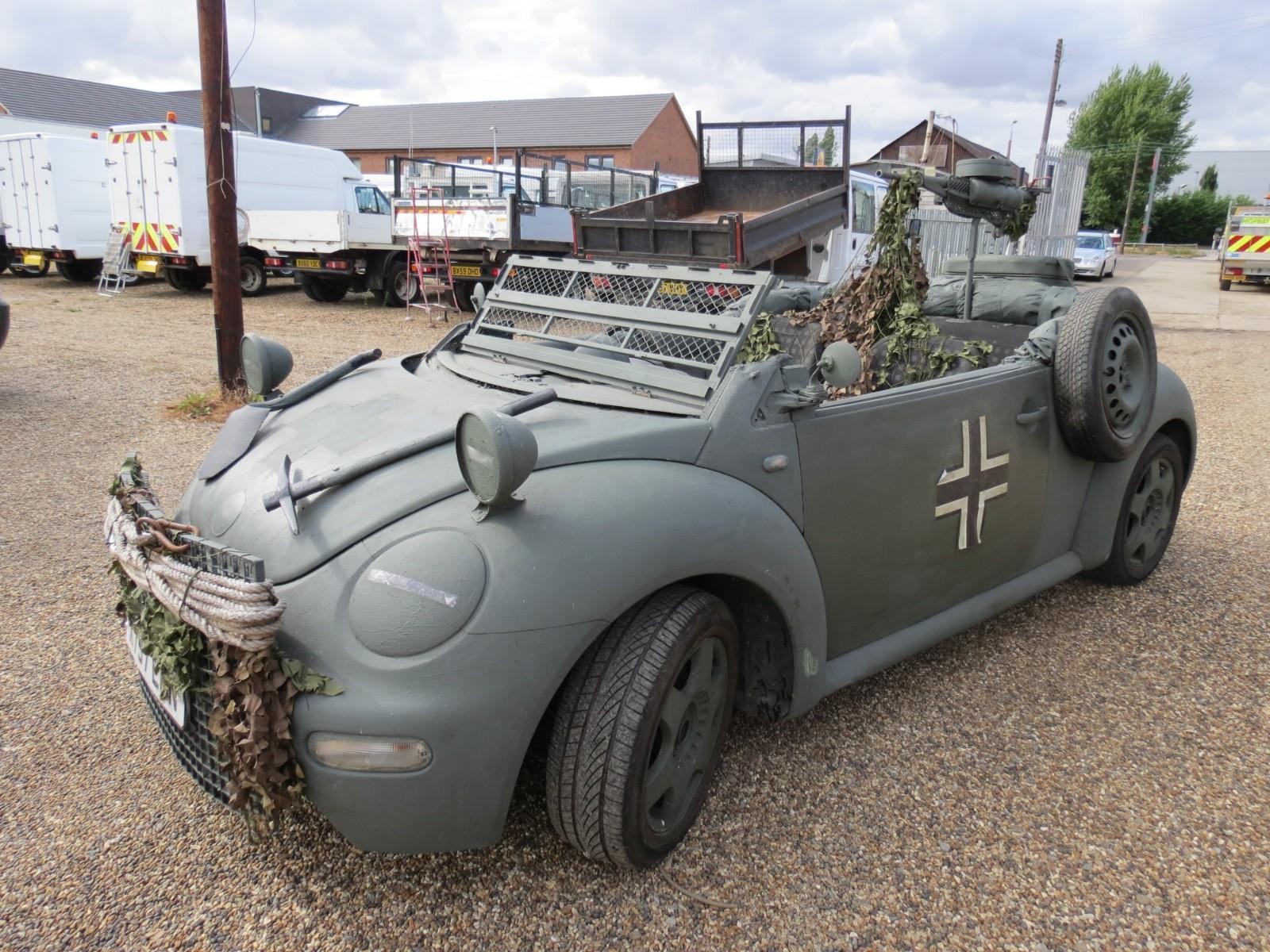 VW Beetle WWII Cabrio-2 Prepare To Invade Poland With This WWII Inspired VW Beetle Cabrio