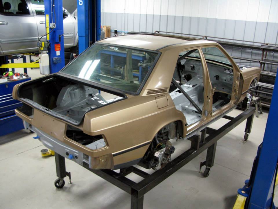 mercedes 190e c63 amg conversion 40 Tuner Transplants Classic Mercedes 190E 2.5 16 EVO Body On A Modern C63 AMG