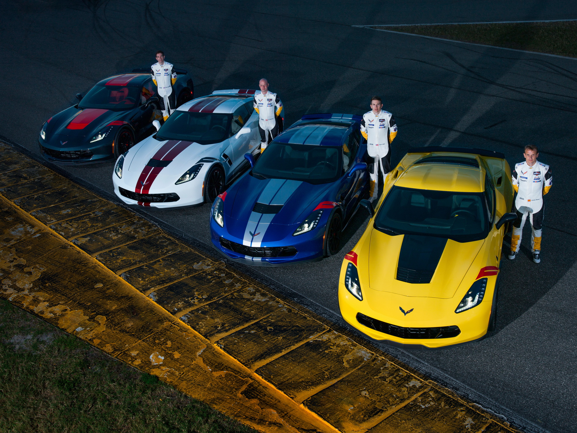 corvette unveils grand sport drivers series 2 New 2019 Corvette Grand Sport Drivers Series Special Editions Show Their Stripes