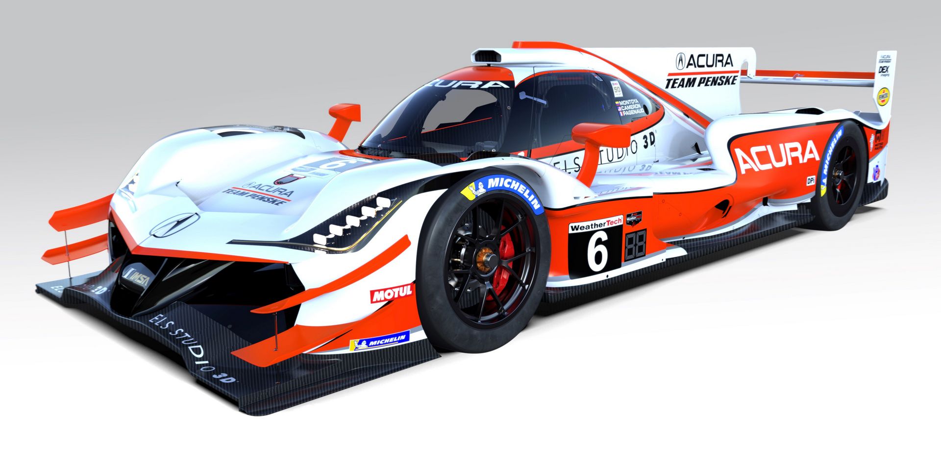 Acura-ARX-05-Prototype-Livery-1 2019 Acura ARX-05 IMSA Livery Takes Inspiration From 1991-93 Racers
