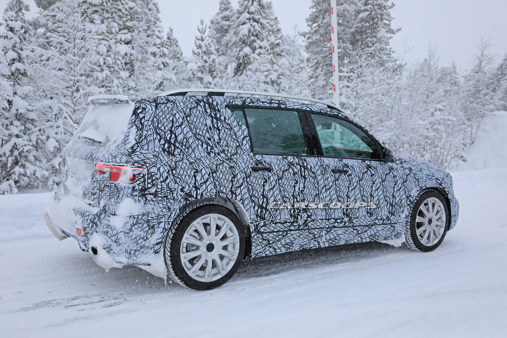 2020-Mercedes-AMG-GLB-35-11 2020 Mercedes AMG GLB 35 Packs 302 HP In Its Compact Boxy Body