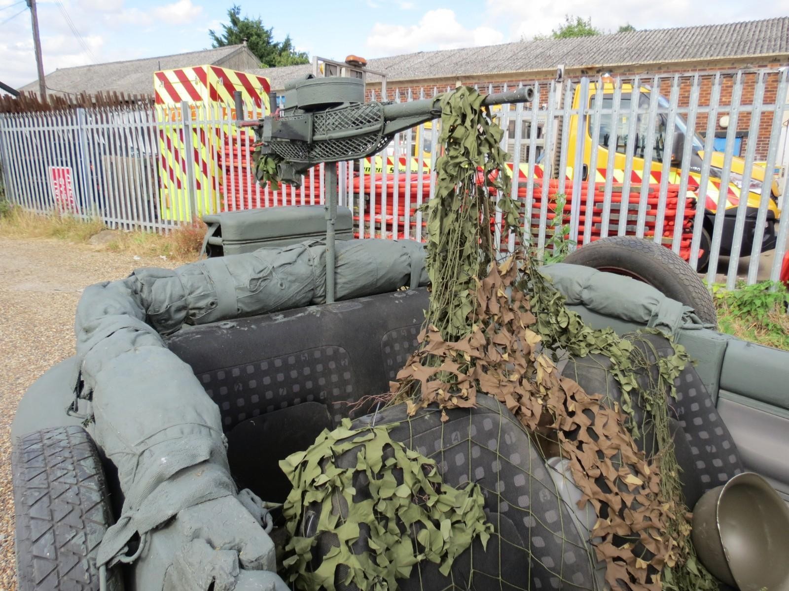 VW Beetle WWII Cabrio-8 Prepare To Invade Poland With This WWII Inspired VW Beetle Cabrio