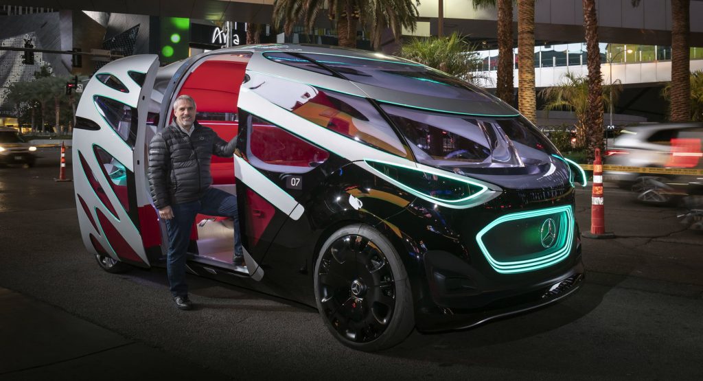  Mercedes Maps Its Present (EQC) And Future (Urbanetic) At CES