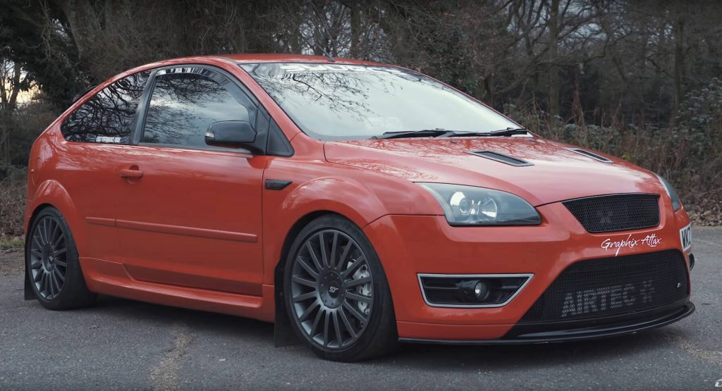 640 PS Ford Focus ST With NOS Will Make You Hang On For Dear Life