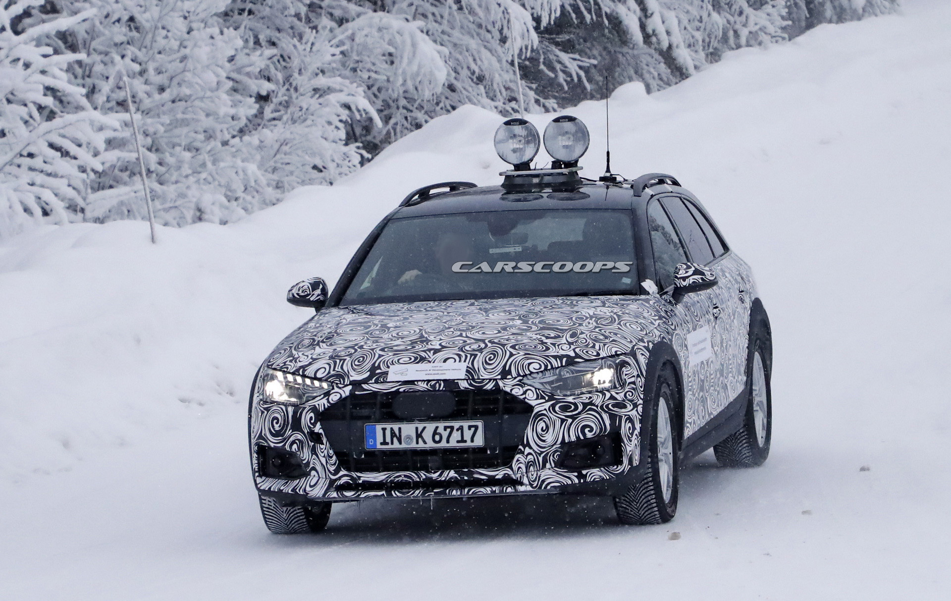 audi a4 allroad facelift spy shots 1 2020 Audi A4 Allroad Facelift Coming With Q8-Inspired Styling
