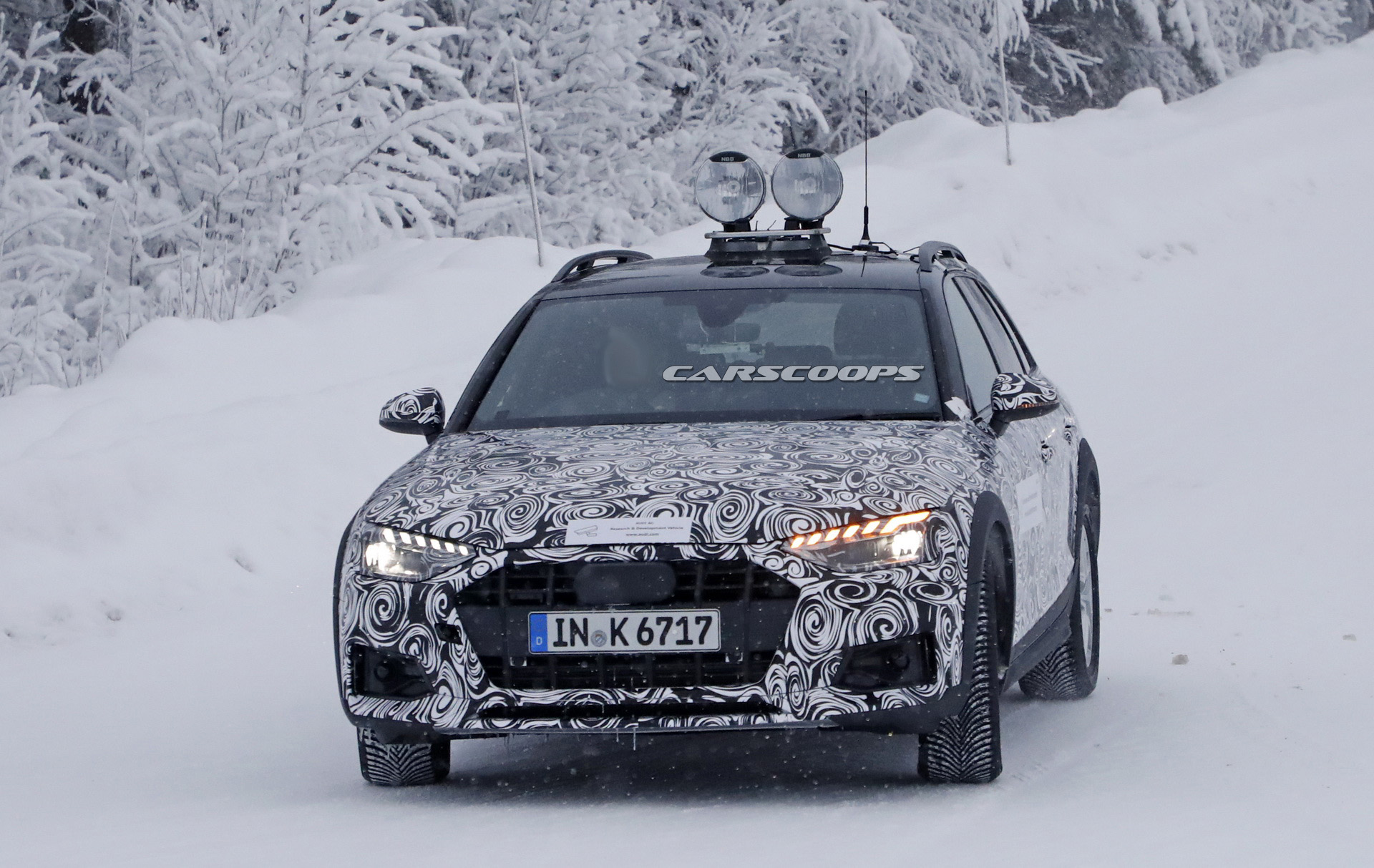 audi a4 allroad facelift spy shots 2 2020 Audi A4 Allroad Facelift Coming With Q8-Inspired Styling