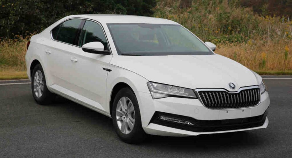  2019 Skoda Superb Facelift Leaks In China With Minimal Changes