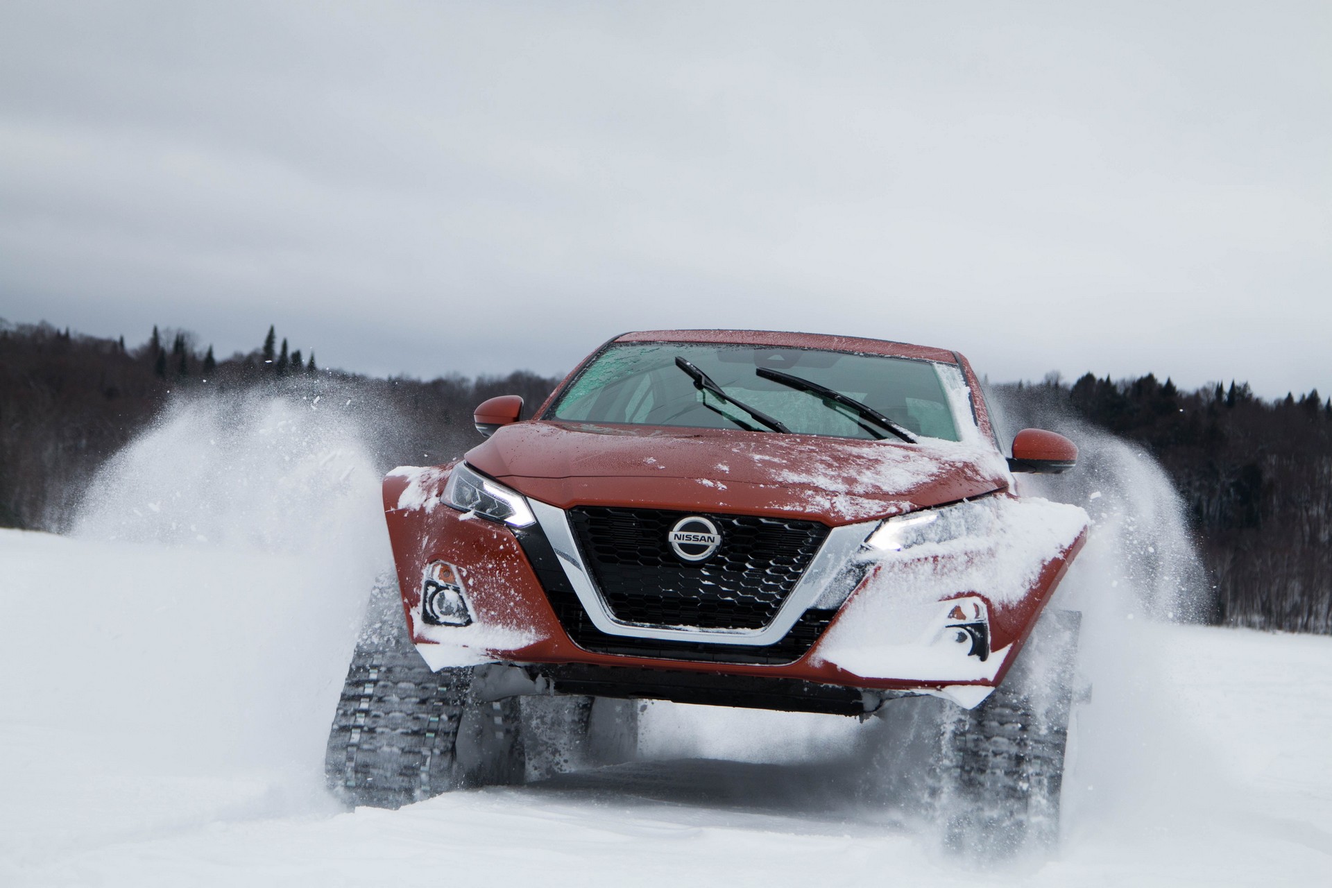 Nissan Altima-te AWD-28 Nissan Celebrates The AWD Altima By Giving It Tracks