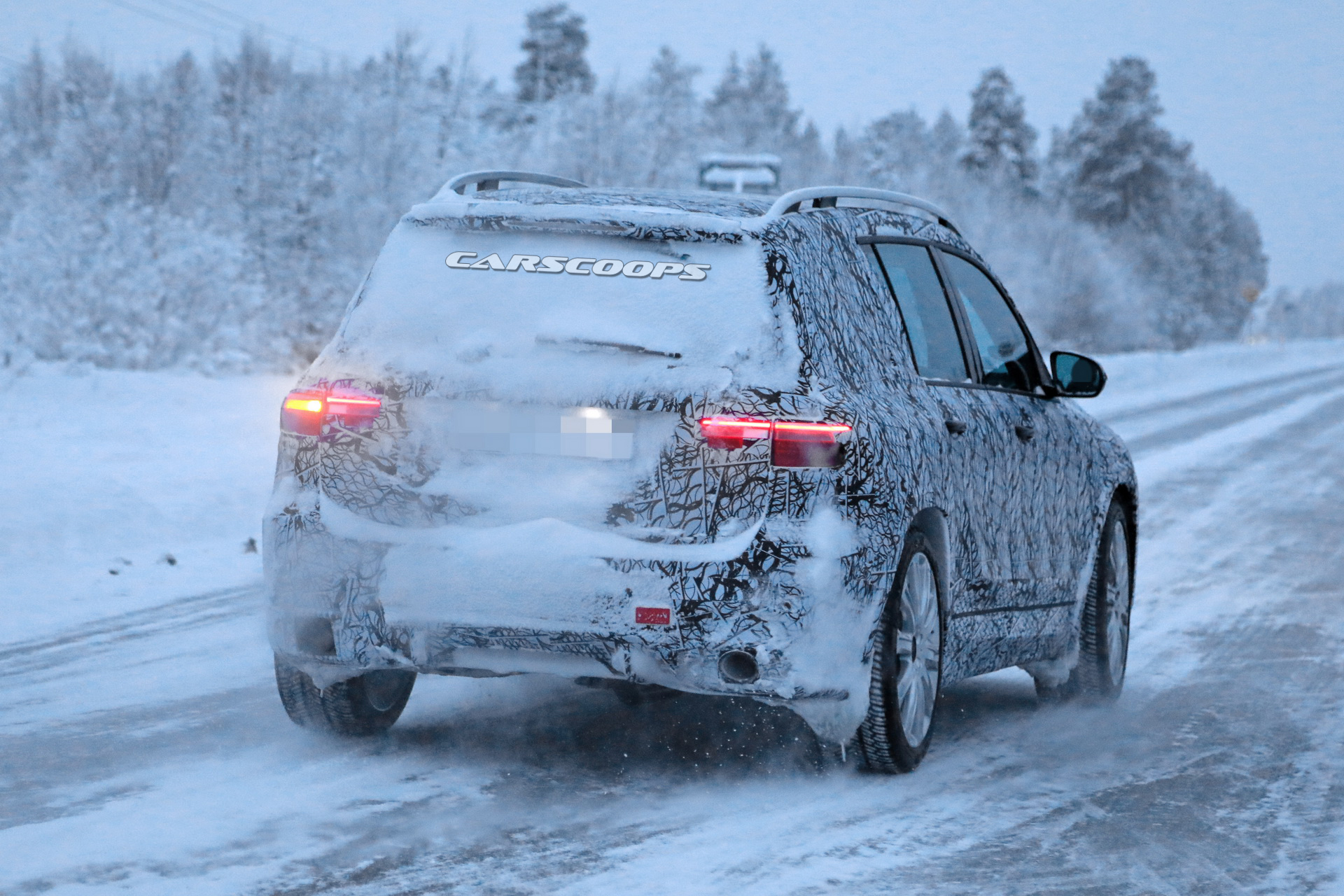 2020-Mercedes-AMG-GLB-35-21 2020 Mercedes AMG GLB 35 Packs 302 HP In Its Compact Boxy Body