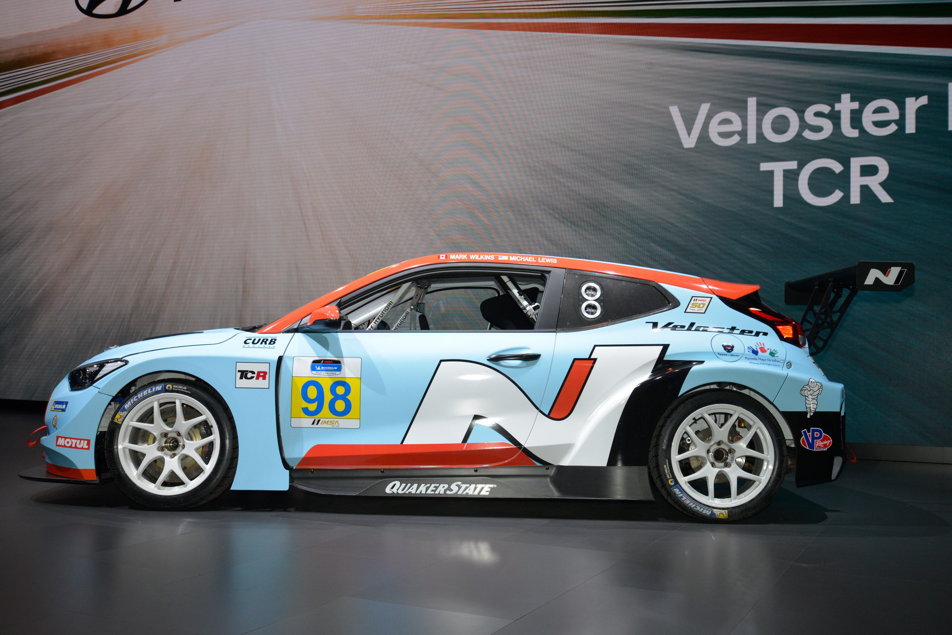 Hyundai Veloster N TCR Race Car 7 Hyundai Gives Veloster N TCR Racing Pedigree With 350 Horses