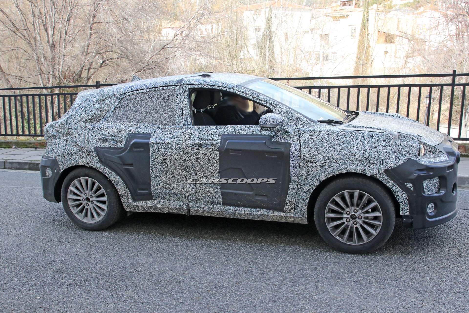 2020 Ford Fiesta-based SUV spy shots 36 Ford Fiesta-Based SUV EcoSport Replacement Spied Near The Arctic Circle