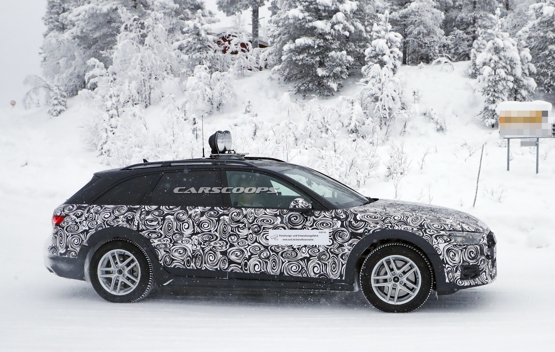 audi a4 allroad facelift spy shots 7 2020 Audi A4 Allroad Facelift Coming With Q8-Inspired Styling