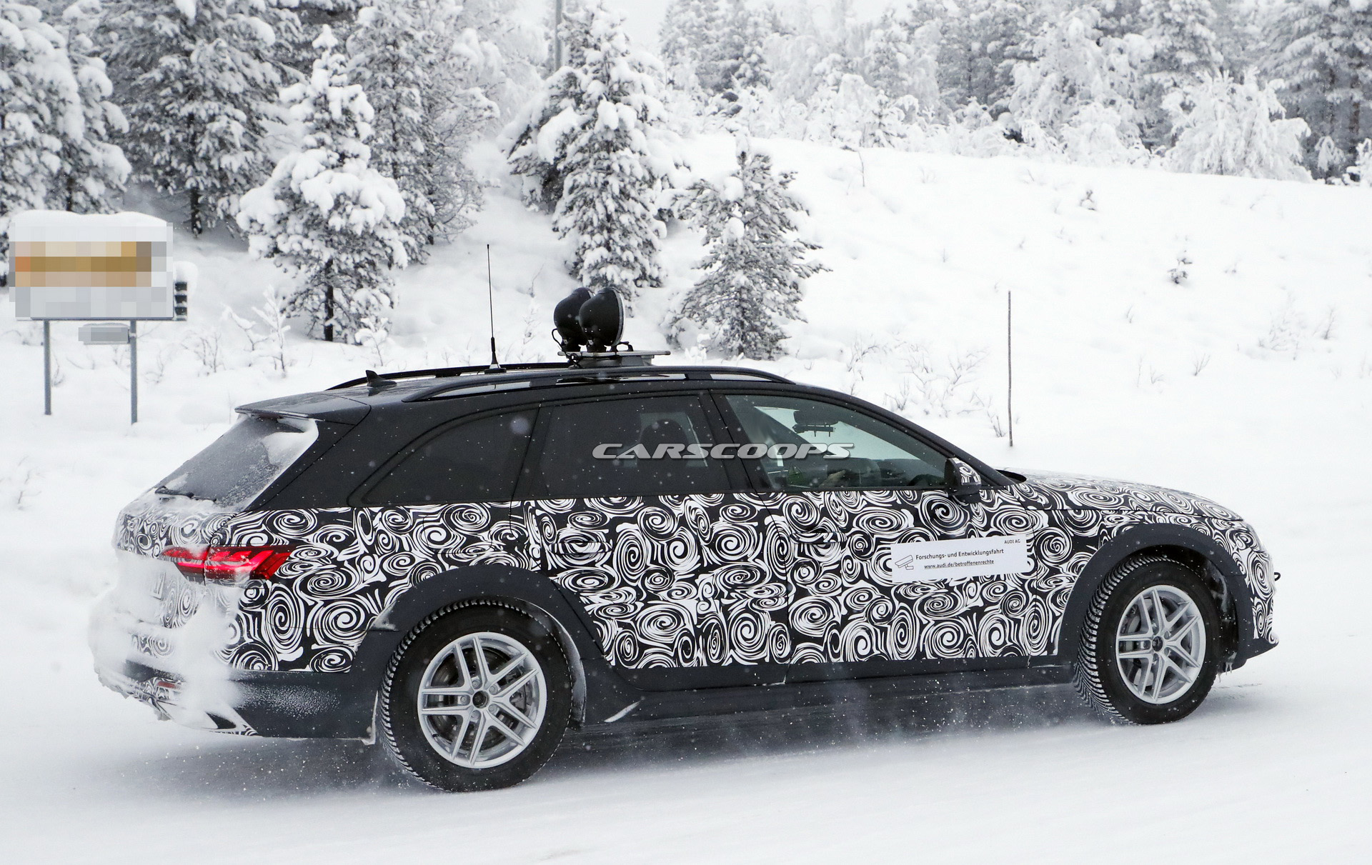 audi a4 allroad facelift spy shots 8 2020 Audi A4 Allroad Facelift Coming With Q8-Inspired Styling