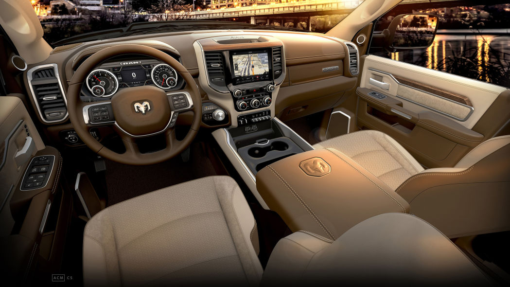 2019 Ram 2500 and 3500 HD interior 5 2019 Ram HD Brings Up To 1,000 Lb-Ft Of Torque, Class-Leading Towing