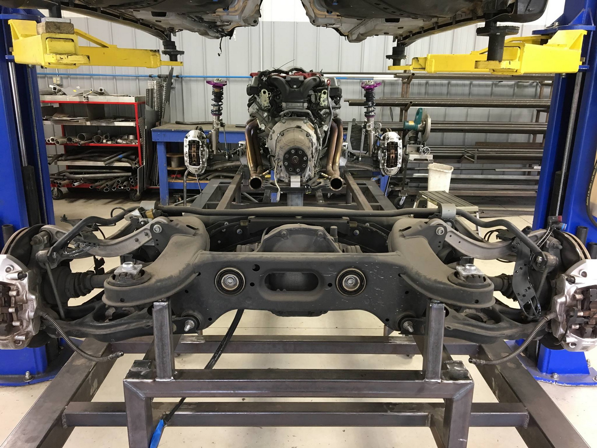 mercedes 190e c63 amg conversion 123 Tuner Transplants Classic Mercedes 190E 2.5 16 EVO Body On A Modern C63 AMG