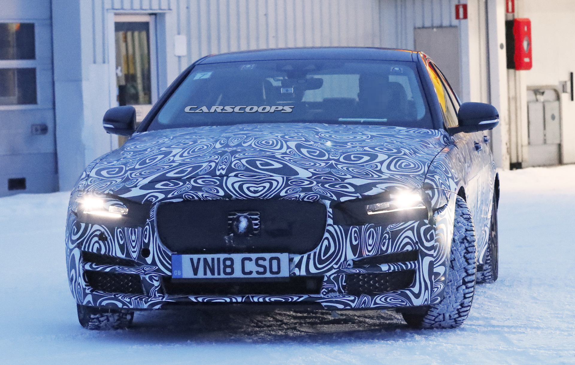 2020 jaguar xe facelift spy interior 13 2019 Jaguar XE Ditching Rotary Dial For Traditional Shifter