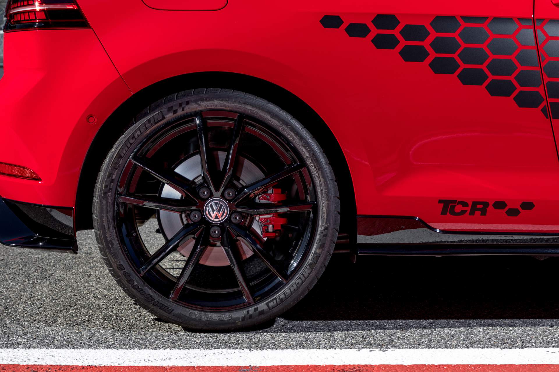 The new Volkswagen Golf GTI TCR 286HP VW Golf GTI TCR Introduces Itself In Huge Photo Gallery