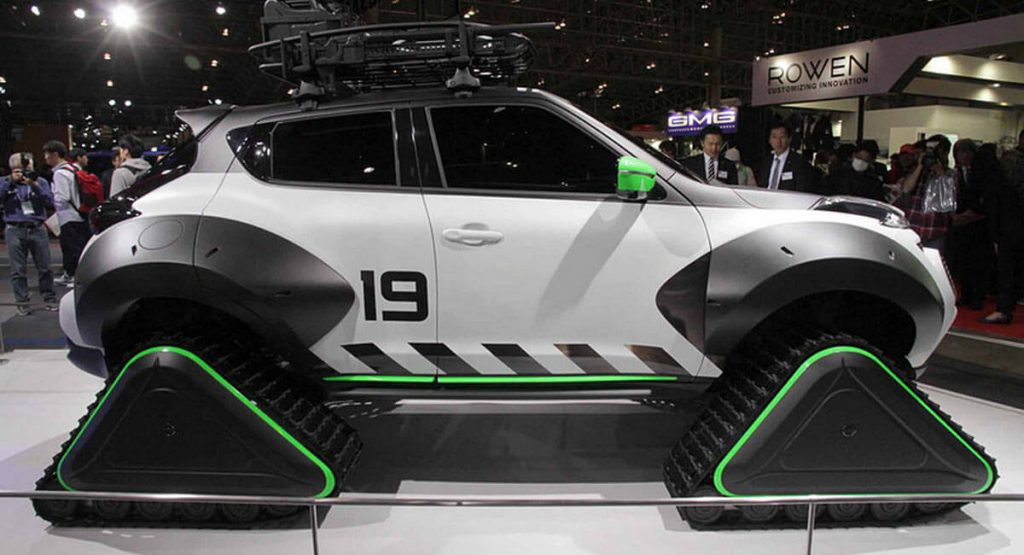  Nissan’s Juke Personalization Adventure Concept Can Crawl Through Anything