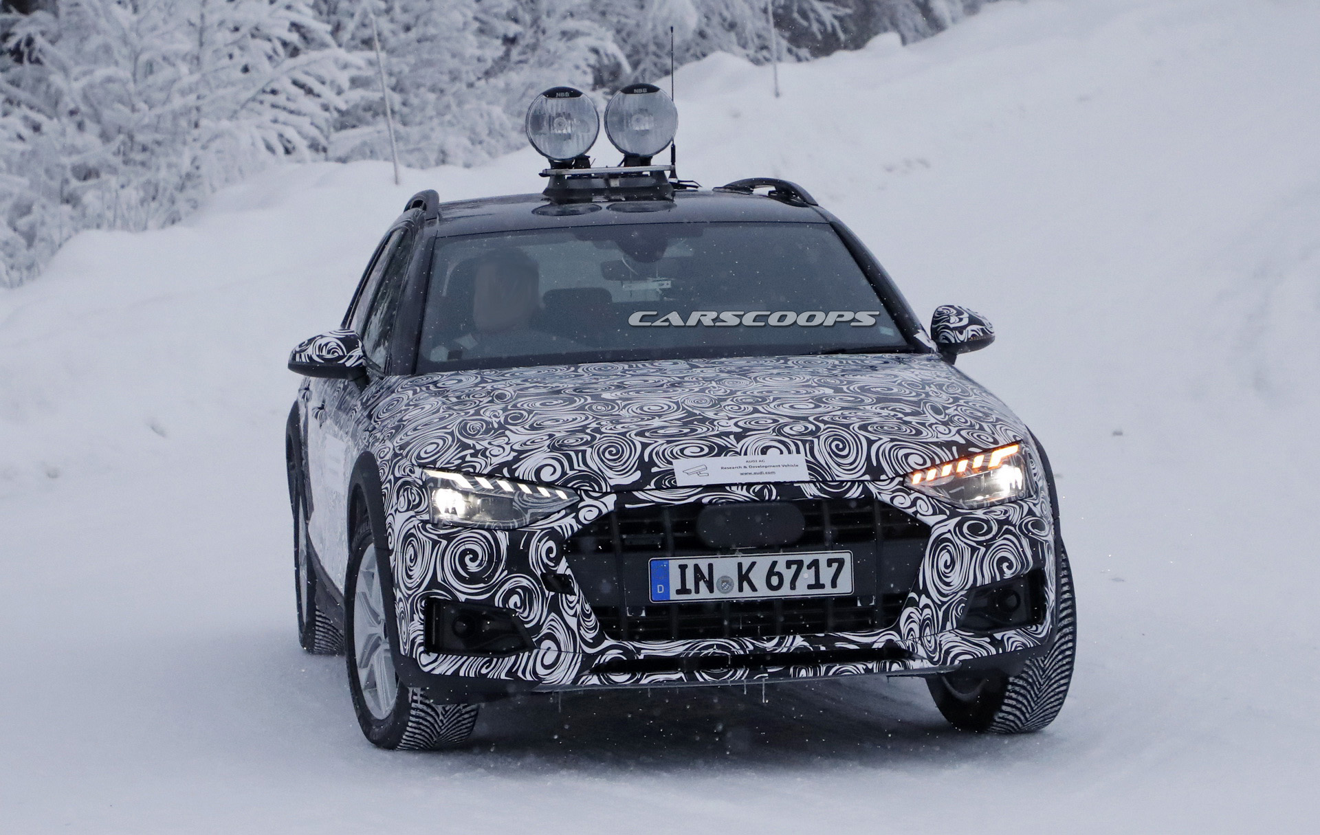 audi a4 allroad facelift spy shots 3 2020 Audi A4 Allroad Facelift Coming With Q8-Inspired Styling