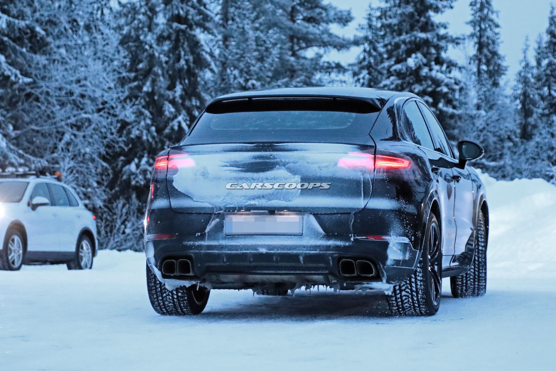 Porsche-Cayenne-Coupe-Turbo-17 Porsche’s BMW X6-Rivaling Cayenne Coupe Confirmed For 2019 Launch