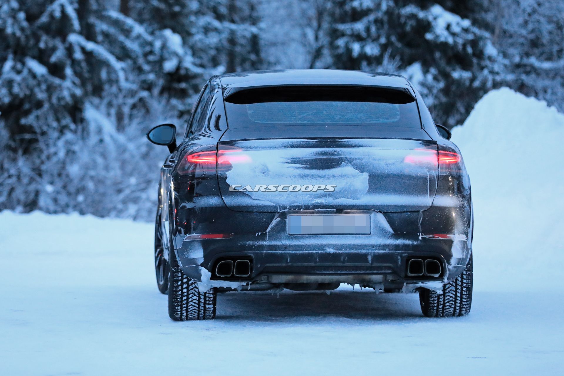 Porsche-Cayenne-Coupe-Turbo-10 Porsche’s BMW X6-Rivaling Cayenne Coupe Confirmed For 2019 Launch
