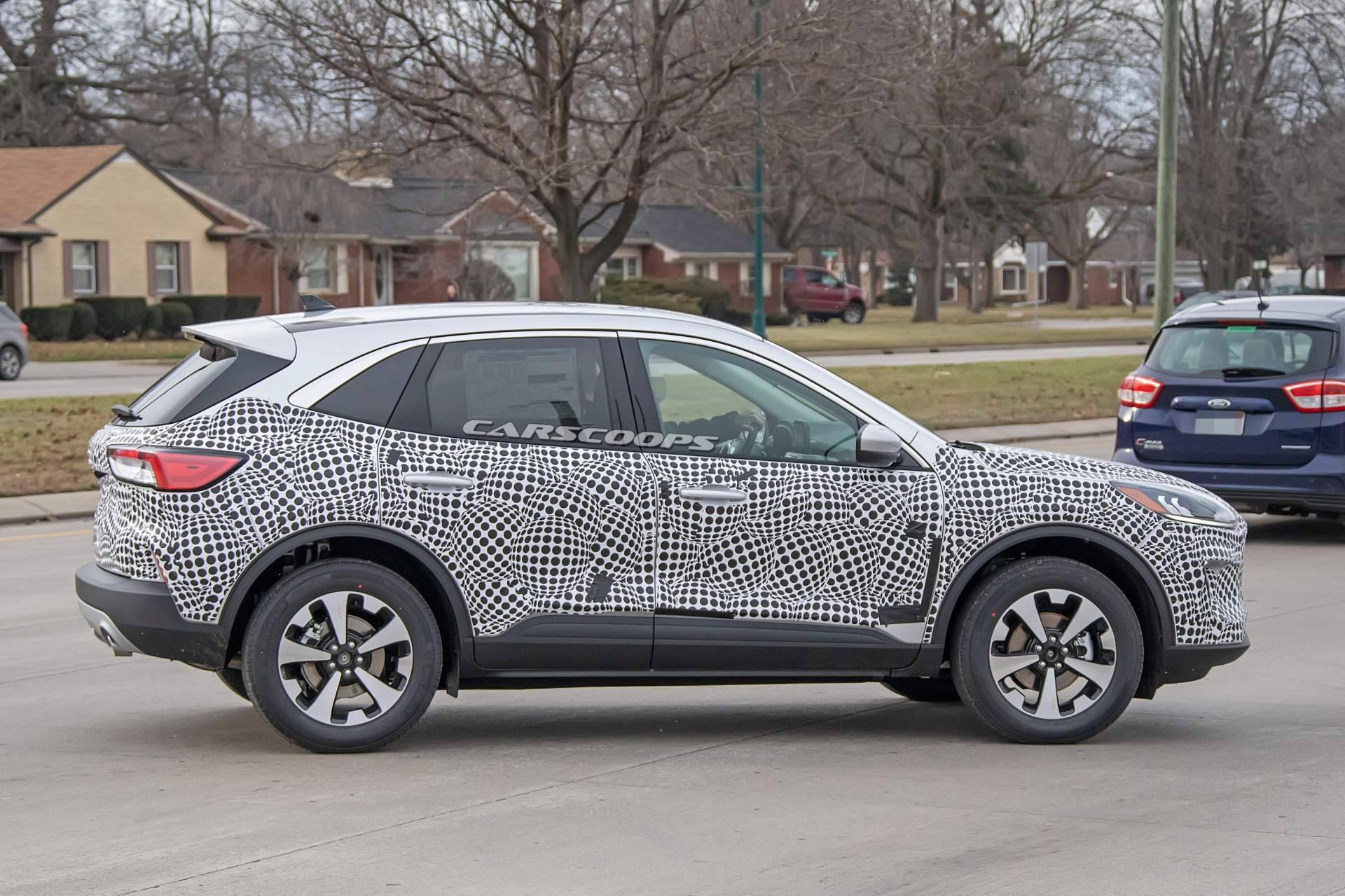 2020 Ford Escape:Kuga spy shots 8 2020 Ford Escape To Have Three Engines, Including A Three-Cylinder