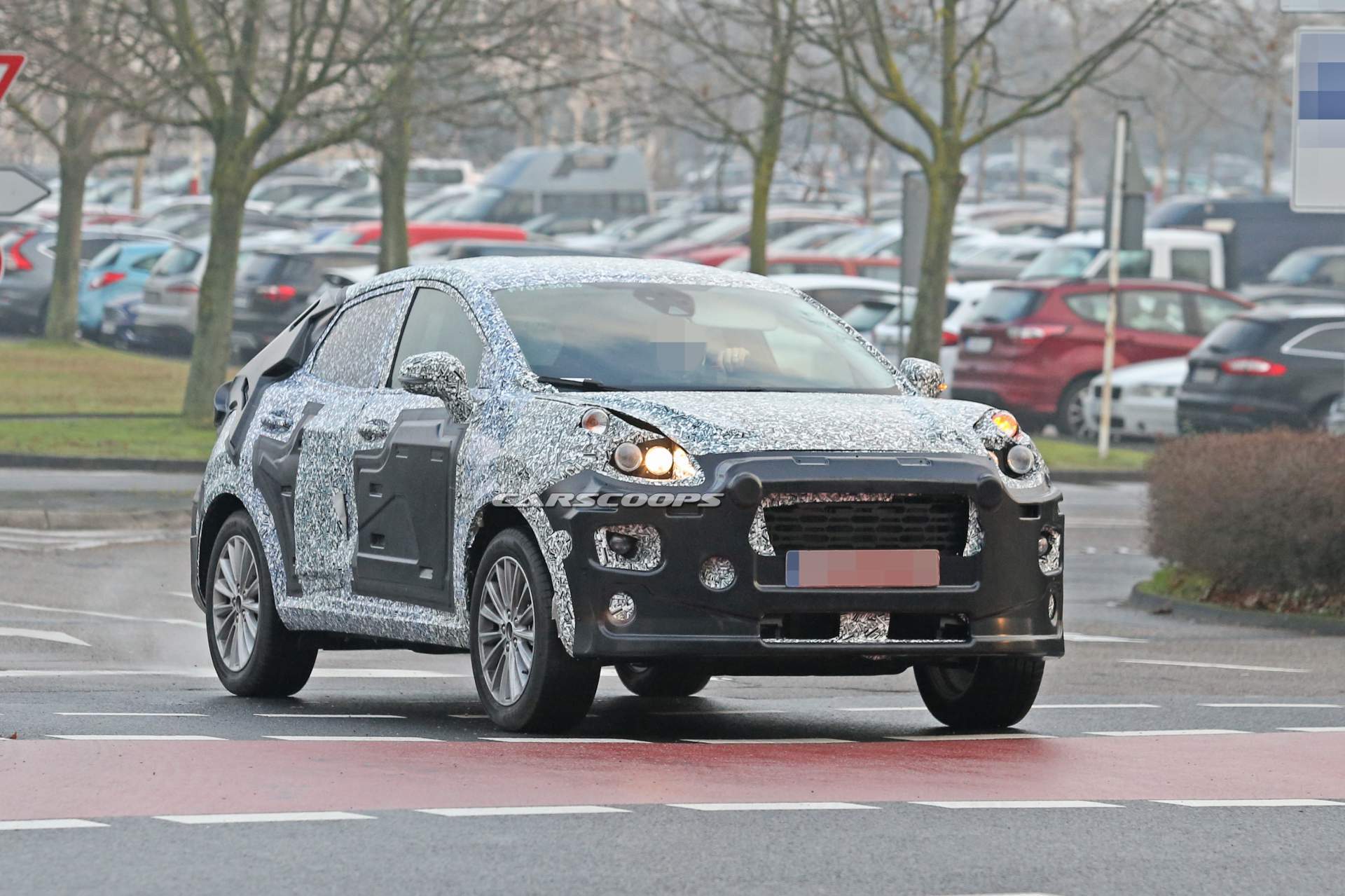 Ford Fiesta-based SUV prototype spy shots 5 New Ford Fiesta-Based SUV Will Replace EcoSport, Could Be Called Puma