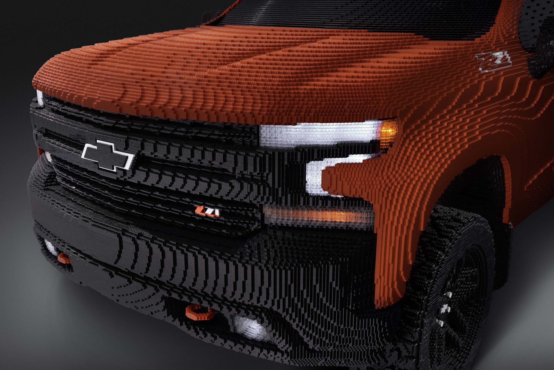 LEGO 2019 Chevy Silverado 15 This Life-Sized 2019 Silverado LEGO Truck Took Over 2,000 Hours And 334,000 Bricks To Build