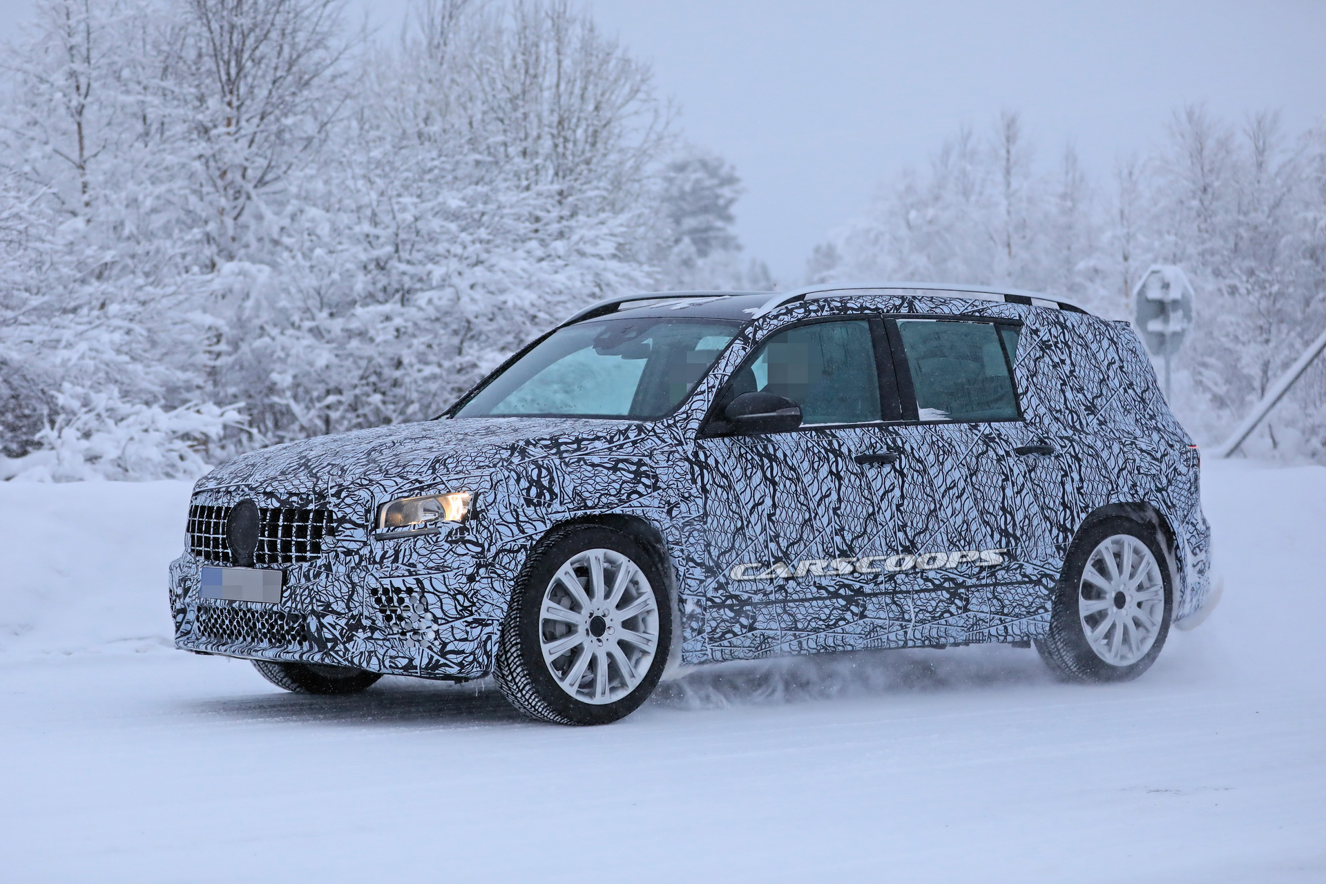 2020-Mercedes-AMG-GLB-35-04 2020 Mercedes AMG GLB 35 Packs 302 HP In Its Compact Boxy Body