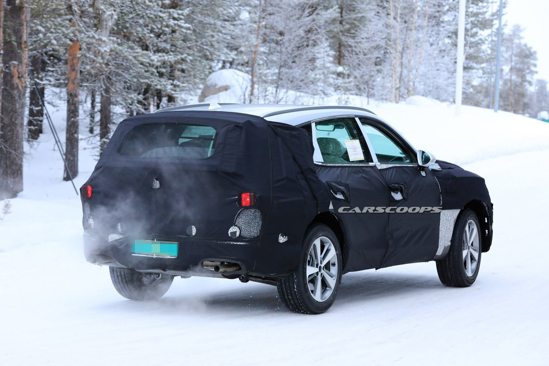 2020-Genesis-GV80-13 2020 Genesis GV80 Luxury SUV Filmed Testing, See First Interior Photos Too (Update)