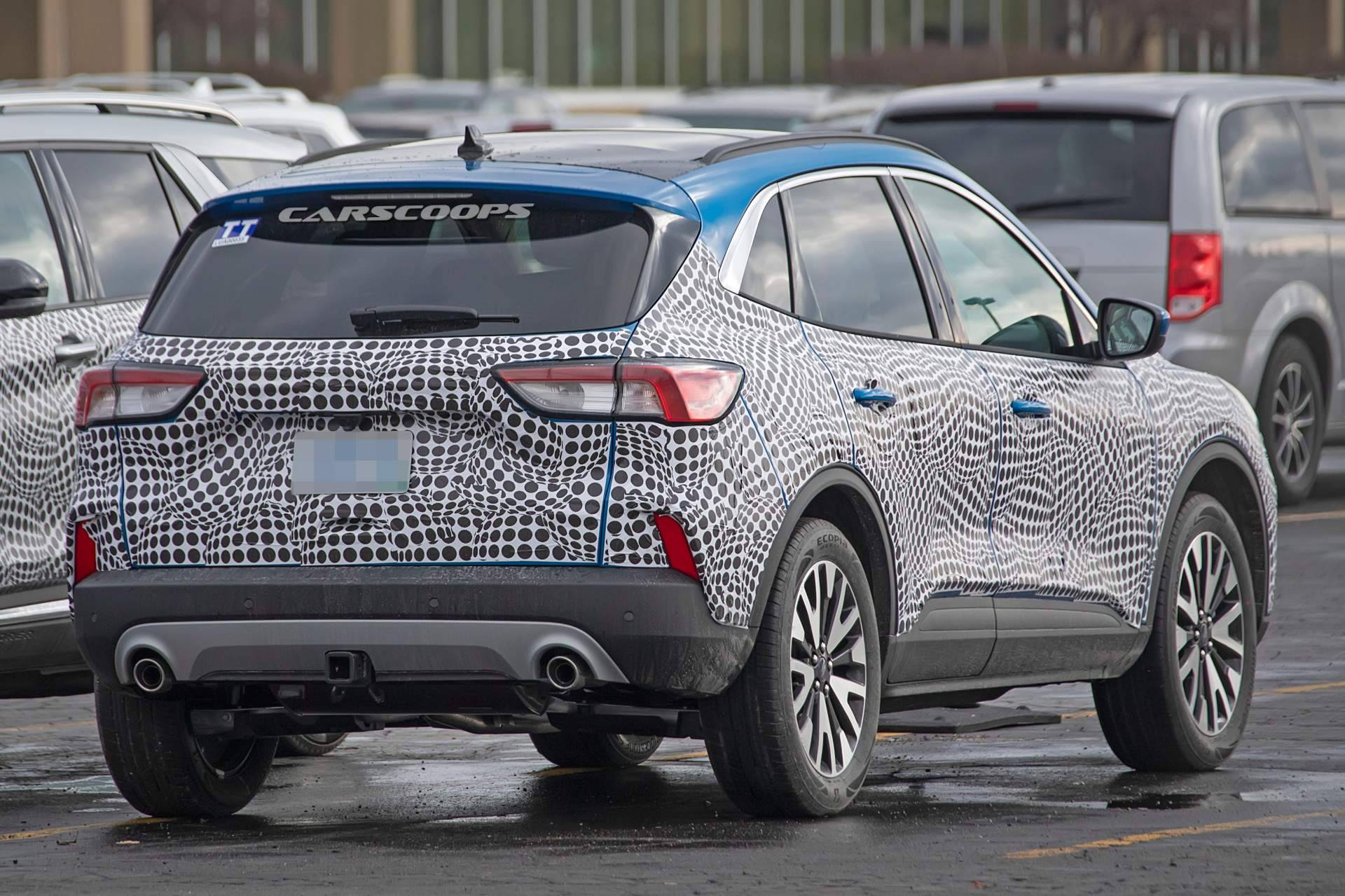 2020 Ford Escape:Kuga spy shots 12 2020 Ford Escape To Have Three Engines, Including A Three-Cylinder