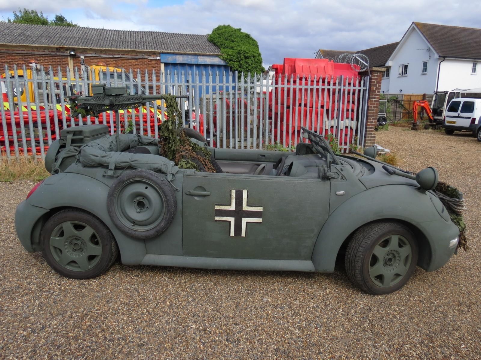 VW Beetle WWII Cabrio-3 Prepare To Invade Poland With This WWII Inspired VW Beetle Cabrio