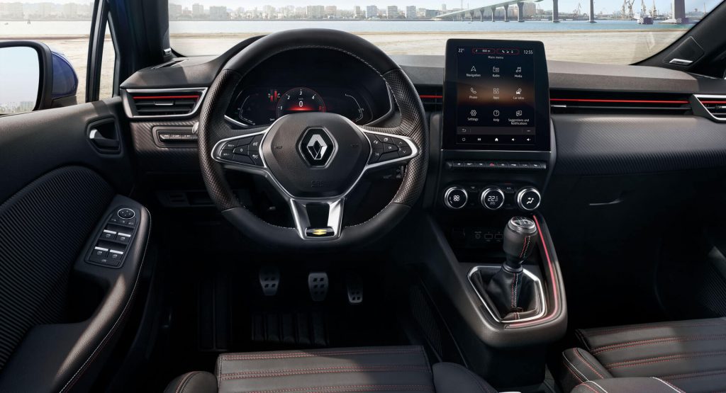 First Look Inside 2020 Renault Clio Reveals Striking Tech