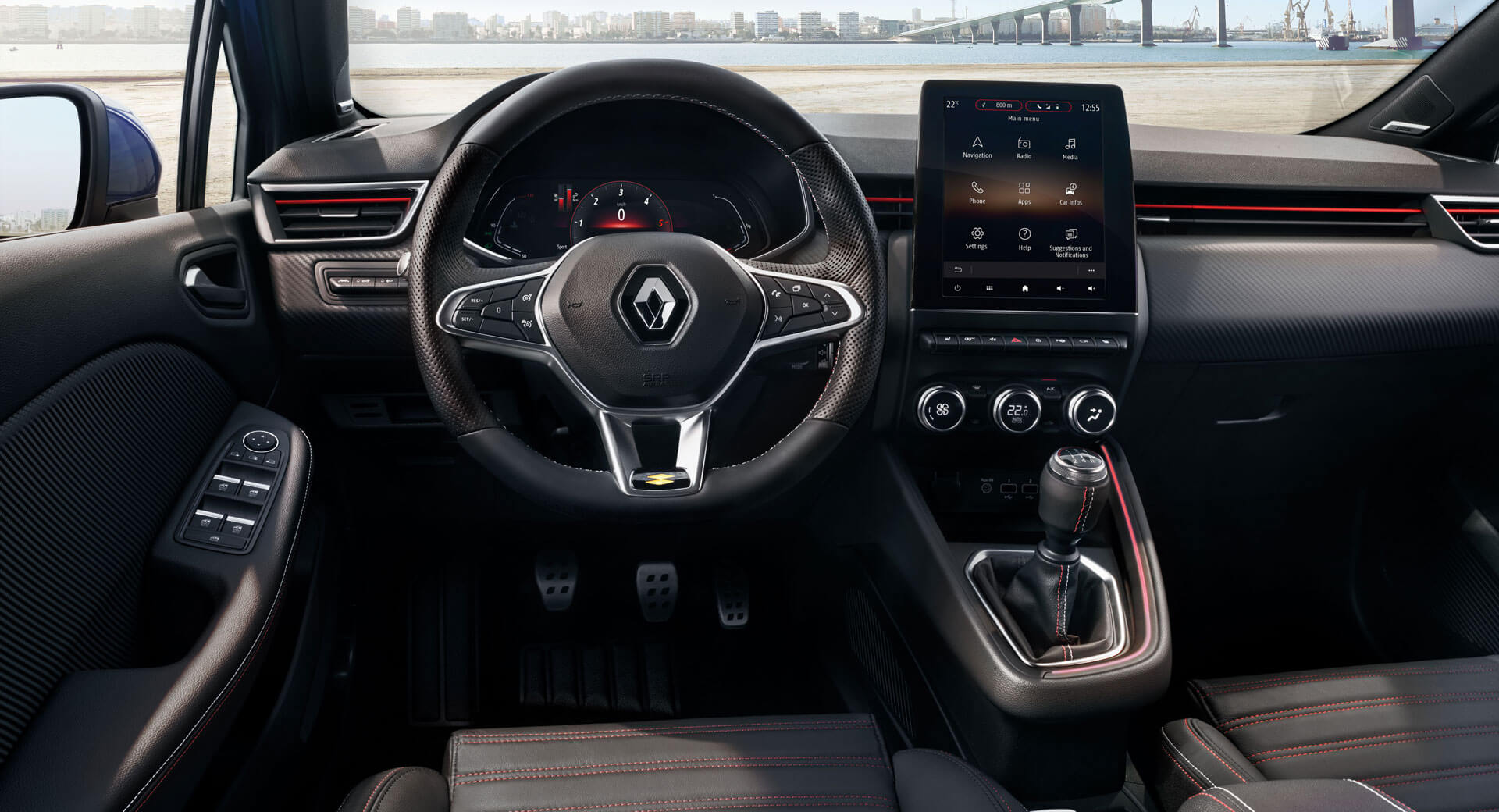 First Look Inside 2020 Renault Clio Reveals Striking Tech Heavy 