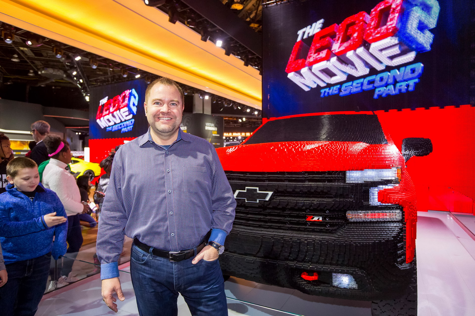 LEGO 2019 Chevy Silverado 3 This Life-Sized 2019 Silverado LEGO Truck Took Over 2,000 Hours And 334,000 Bricks To Build